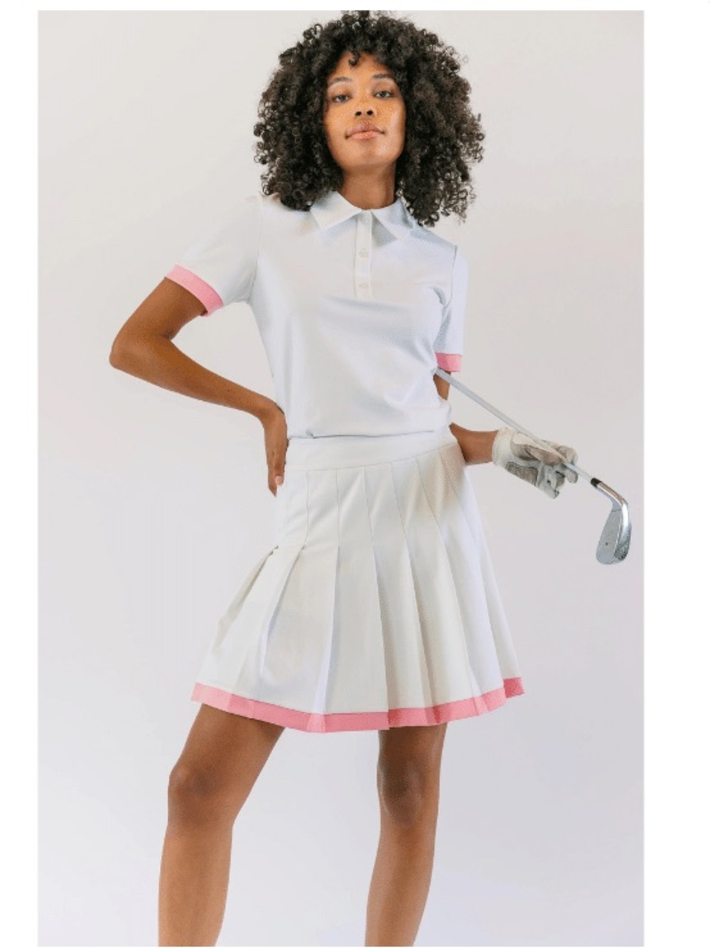 Byrdie golf Selwyn Pleated Skort NWT
